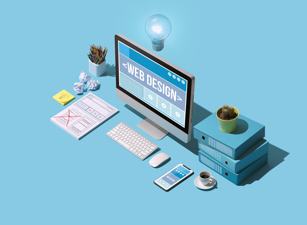 web design desk